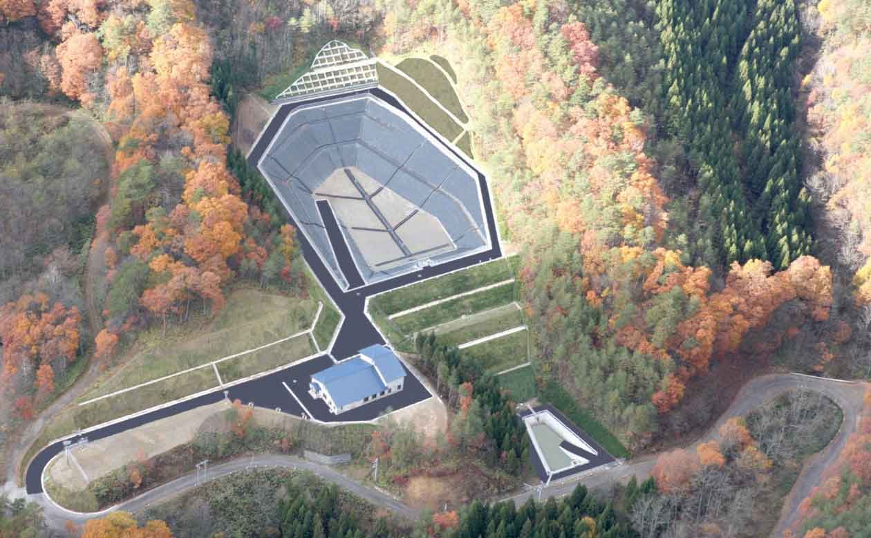 一般廃棄物最終処分場建設工事(埋立地土木工事)JV